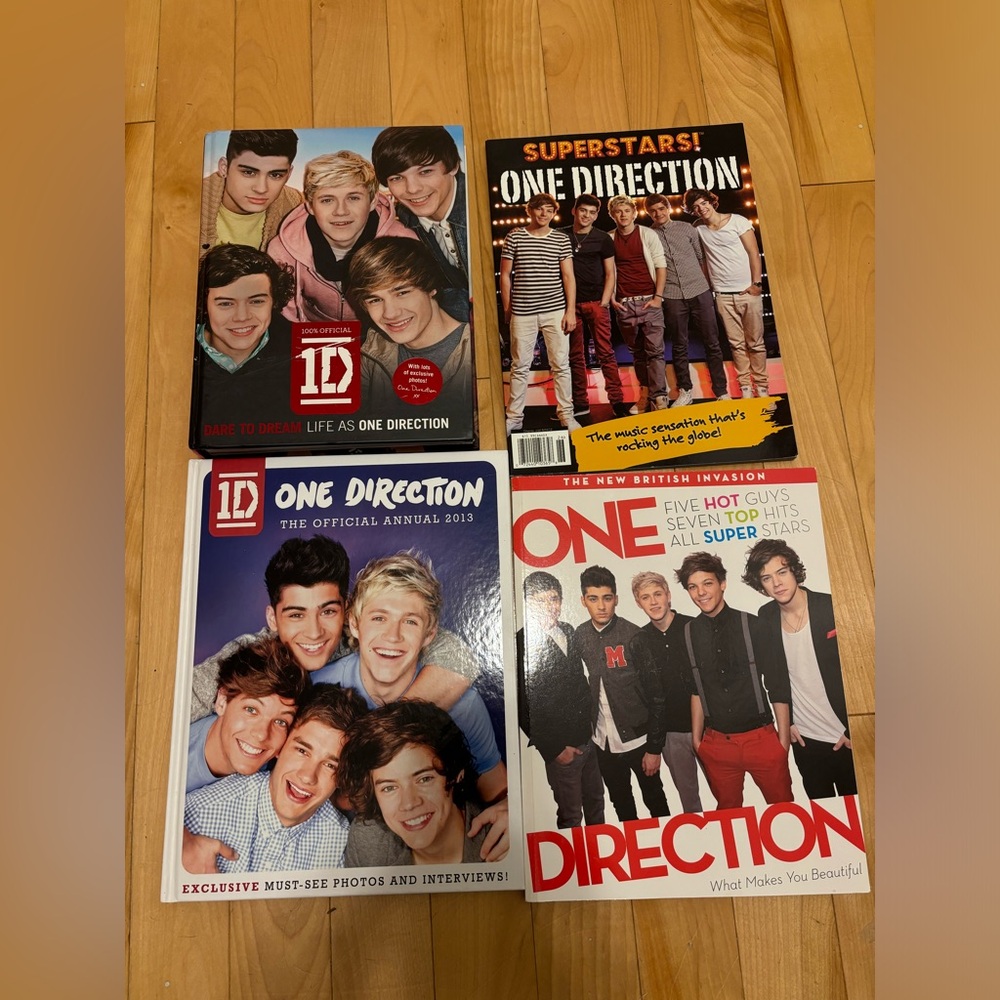 1D One direction books